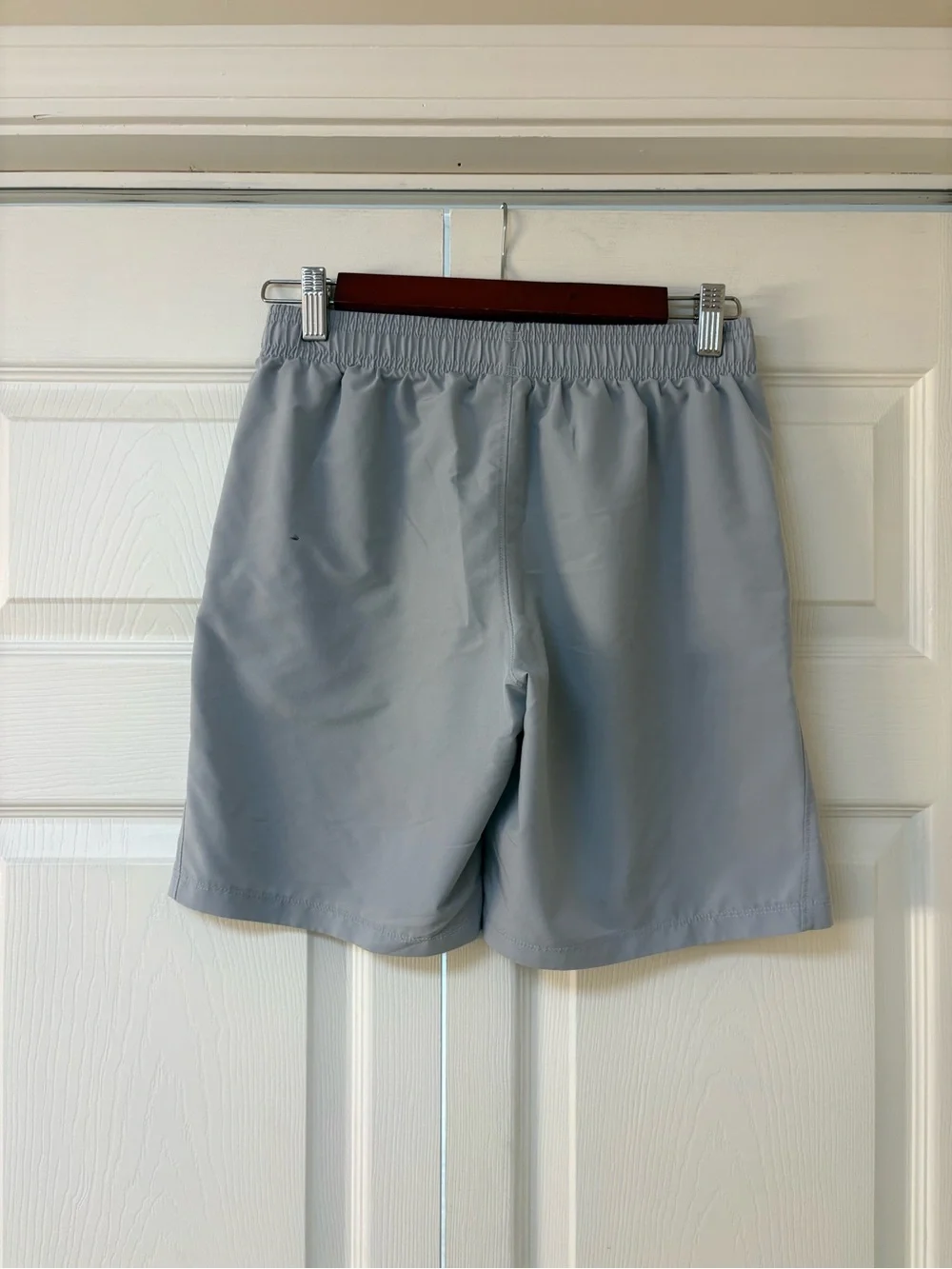 Under Armour Boys Light Gray Athletic Shorts
